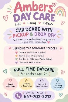 childcare before n after school