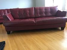 Leather Couch & Love Seat - Photo 2