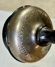 Antique Oak Wood Wall-Mounted Telephone (w Rotary Operation) - Photo 7