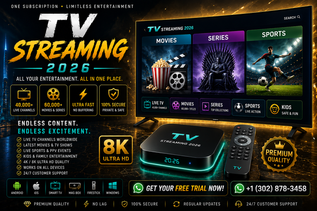 Premium quality Streaming Service
