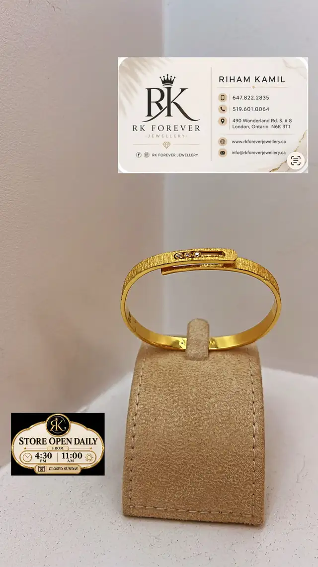 21k  yellow Gold Bracelet  # R 29