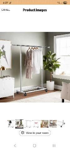 Garment clothing rack