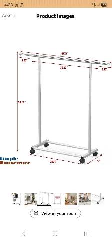 Garment clothing rack - Photo 2