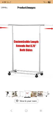 Garment clothing rack - Photo 3