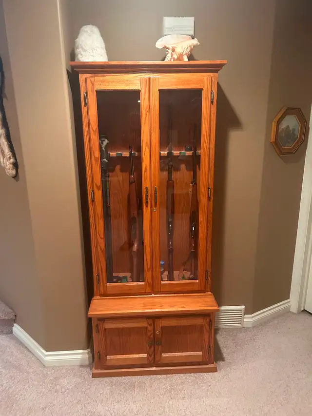 Gun Cabinet, Custom Made