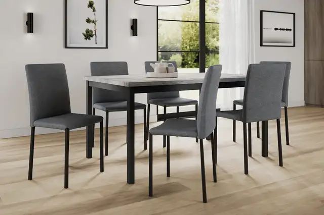 7-PIECE MODERN DINING SET — SPECIAL OFFER!
