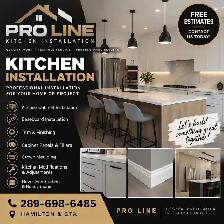 Professional Kitchen Cabinet Installation