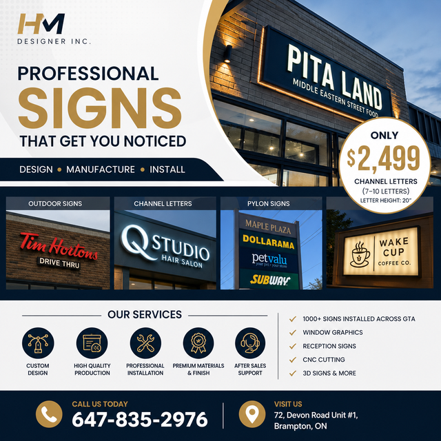 Professional Business Signs | Channel Letters | Pylon Signs |
