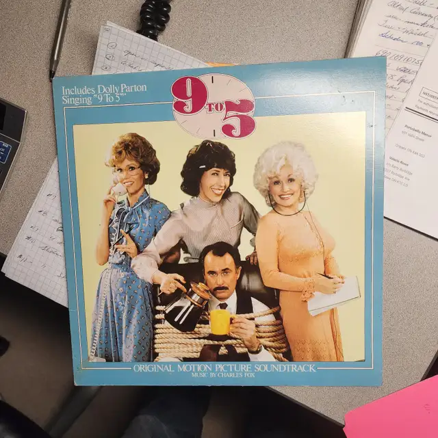 Vintage Movie Soundtrack Vinyl Records