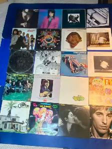 Record collection vintage vinyl records. Metal, rock, punk, more - Photo 2