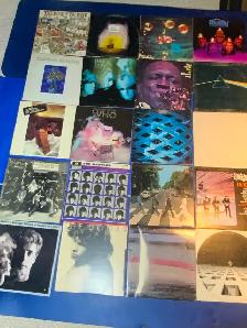Record collection vintage vinyl records. Metal, rock, punk, more - Photo 3