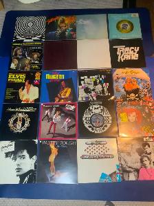 Record collection vintage vinyl records. Metal, rock, punk, more - Photo 4