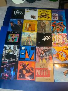 Record collection vintage vinyl records. Metal, rock, punk, more - Photo 5