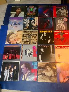 Record collection vintage vinyl records. Metal, rock, punk, more - Photo 6