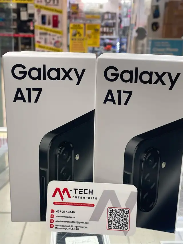 Samsung Galaxy A17 brand new sealed box