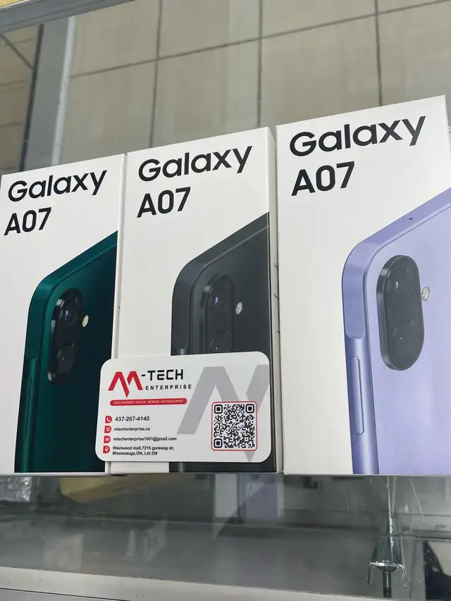 Samsung Galaxy A07 brand new sealed box
