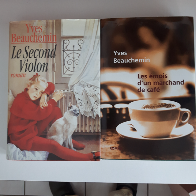 2ROMANS NEUFS D'YVES BEAUCHEMIN,SEGOND VIOLON 556 PAGES $5.00CHA