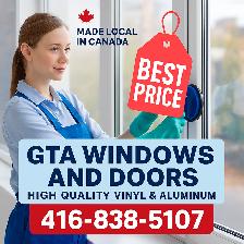 New windows and doors with installation