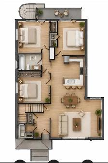 Appartement neuf 5 1/2 à louer à Sainte-Thérèse (4 rue Lalande) - Photo 3