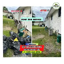 Leaf cleaning, yard cleaning, dump run and grass cutting - Photo 2