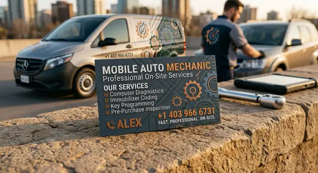 Mobile Auto Diagnostics & Key Programming in Calgary