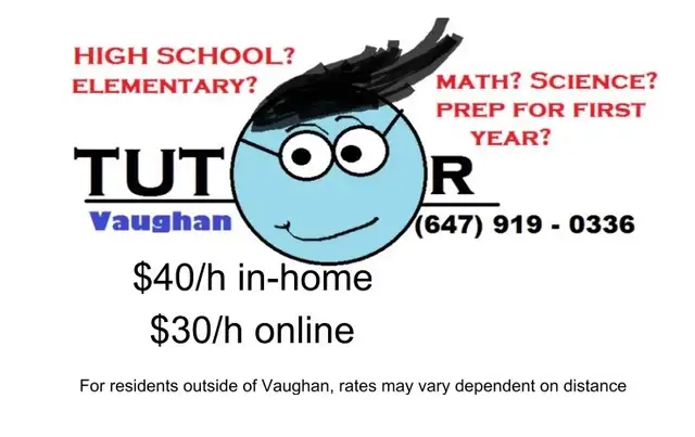 High School and Elementary Math & Science Tutor
