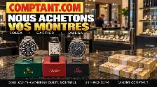 ACHAT ROLEX CARTIER OMEGA – Cash 2085 Ste-Catherine