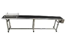 118 inch Length Powered PVC Belt Conveyor 110V 250W 230240 - Photo 2