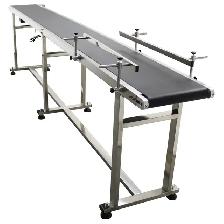 118 inch Length Powered PVC Belt Conveyor 110V 250W 230240 - Photo 8