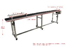118 inch Length Powered PVC Belt Conveyor 110V 250W 230240 - Photo 10