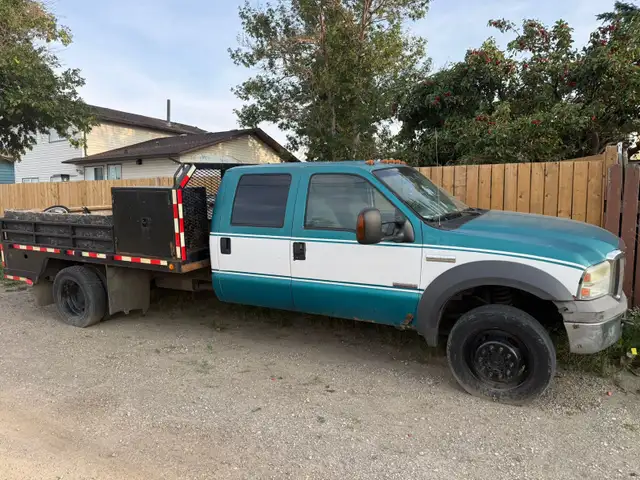 2005 Ford F550 Flatdeck Bulletproofed