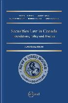 Securities Law in Canada 4th edition Mary Condon 9781774627808