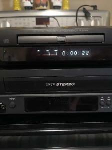 Video Game System 13' Citizen CRT JVC VHS & JVC CD/DVD - Photo 3