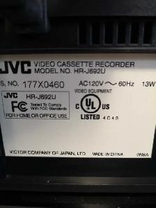 Video Game System 13' Citizen CRT JVC VHS & JVC CD/DVD - Photo 7