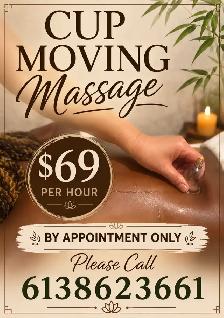 Moving cupping