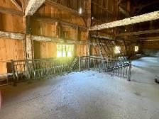 Auvent  toit et rampe et structure de métal brun et beige - Photo 2