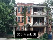 3 Bedroom Centretown Apartment for Rent (353 Frank St)