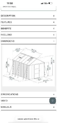 glory 12x8 greenhouse by canopia - Photo 9