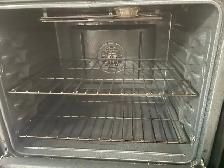 Cuisinière stainless vitrocéramique convection GE Profile - Photo 3