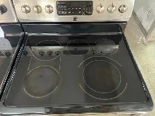 Cuisinière stainless vitrocéramique convection Kenmore - Photo 2