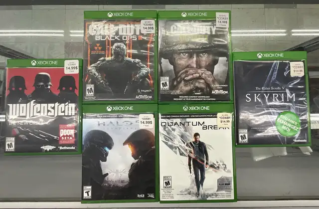 Lot Jeux Xbox One