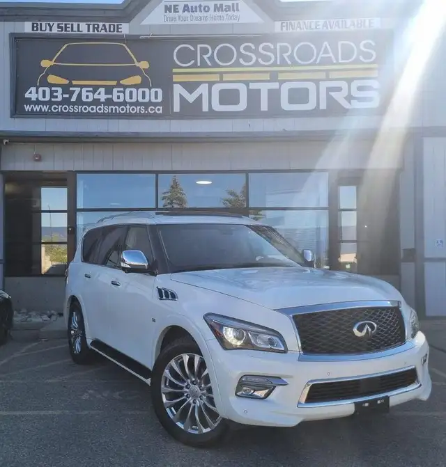 2017 Infiniti QX80 SUV/MPV - LOW KMS-Heated/AC Seats-DVD-NAVI-Su