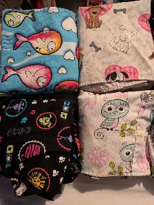 Assorted XL Scrub Tops and Pants