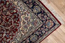 HANDKNOTTED PERSIAN KASHAN WOOL RUG 5.0FT x 7.5FT (36) - Photo 2