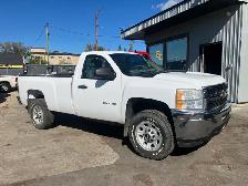 4x4 ~ 2011 Chevy Silverado HD 3500 Reg cab long box ~ SAFETIED