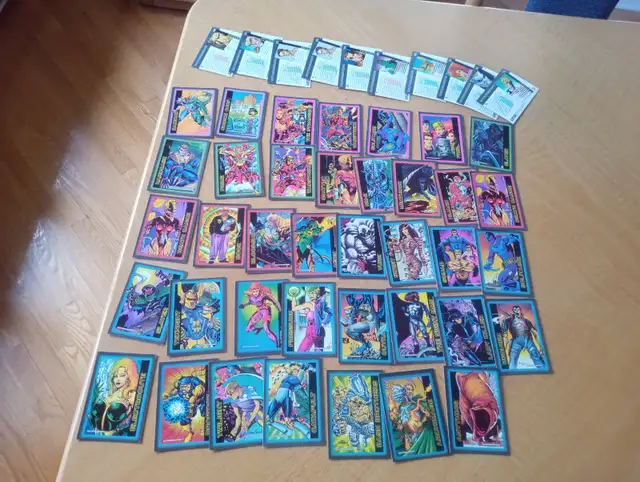Carte Sky Box Ultravere 1993 Série Malibu 48 cartes 050926-495