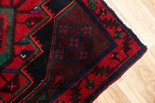 HANDKNOTTED PERSIAN HAMADAN WOOL RUG 11.2FT x 4.2FT (42) - Photo 3