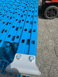 Used pallet racking frames 15’ x 42" - Photo 3
