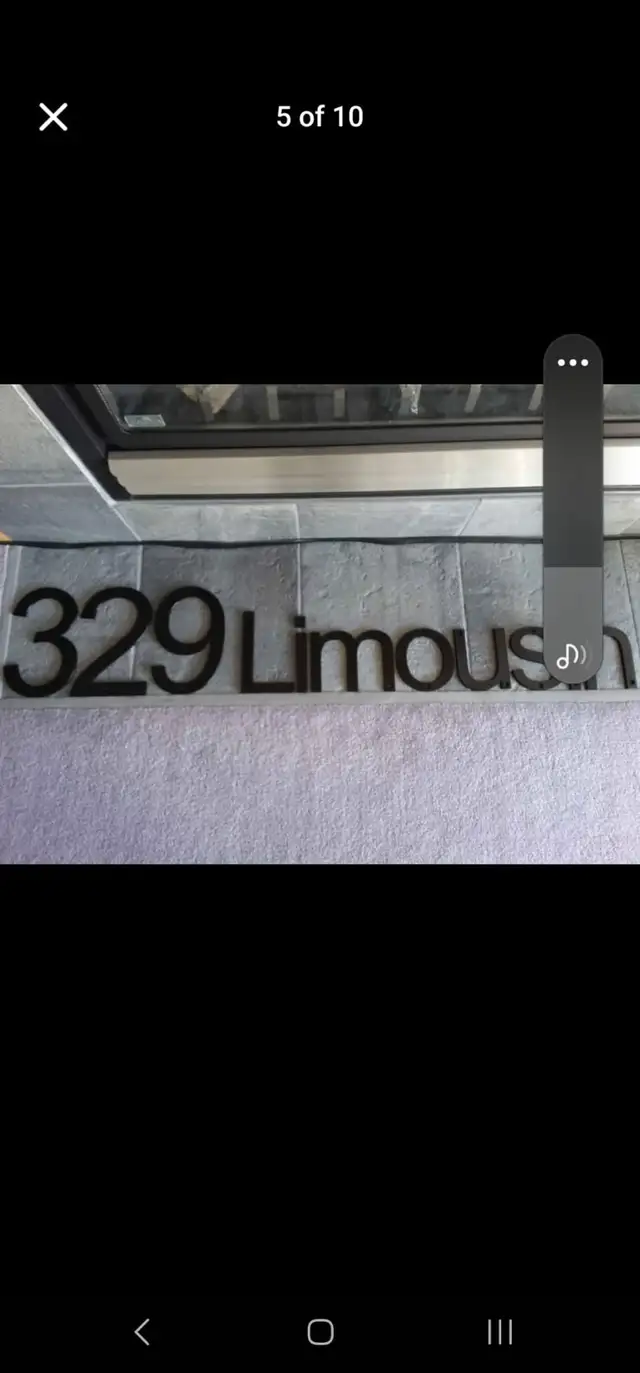 Bold and Beautiful Custom House Number