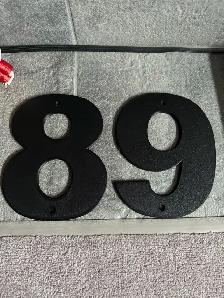 Bold and Beautiful Custom House Number - Photo 6